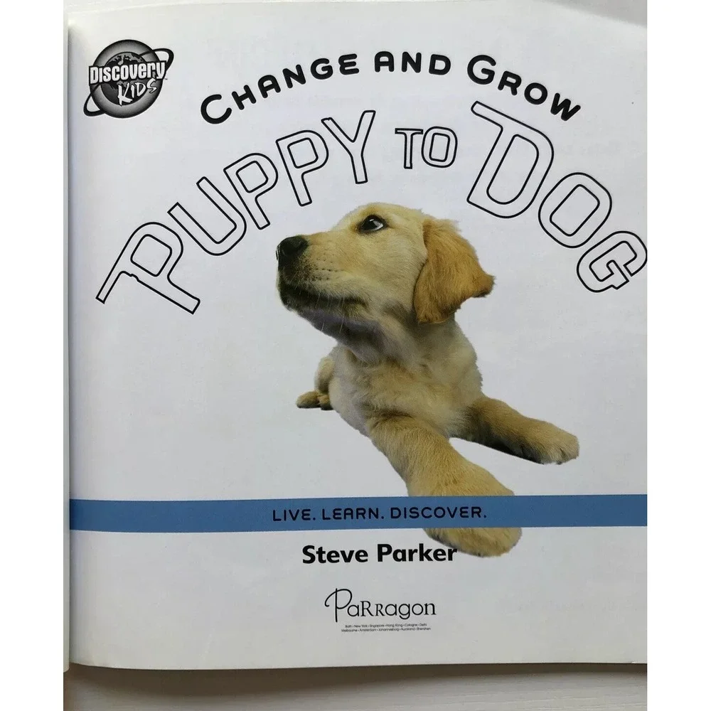 CHANGE AND GROW: PUPPY To DOG DISCOVERY KIDS/CHANGE & Grow Kitten‎ To Cat 2 In 1